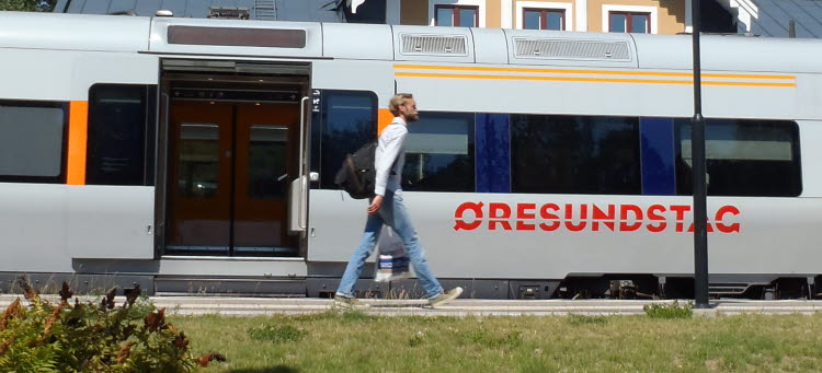 Öresundståg har stannat vid Nybro station